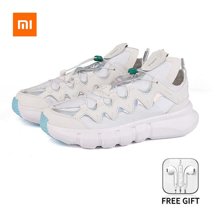 Xiaomi Youpin Men Sneakers Women Casual Shoes Fashion Thick Bottom Lightweight Flats Soft Breathable Brand Running Shoes Couples
