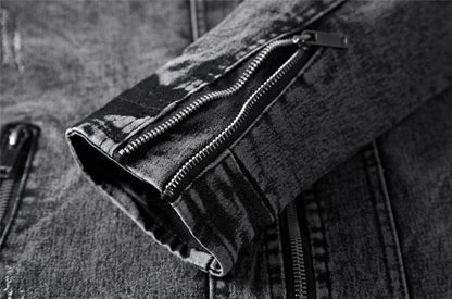 Denim Jacket Men's Winter Plus Velvet Warm Jeans Coat  Fashion  Classic Retro Slim Denim Jacket Casual Denim Men Clothing S-3XL