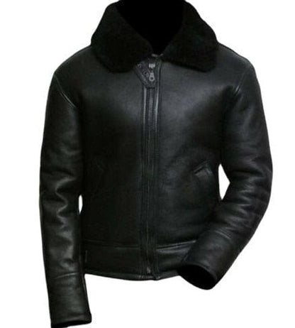 Autumn And Winter Men's Artificial Fur Integrated Long Sleeve Jacket Coat