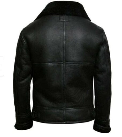 Autumn And Winter Men's Artificial Fur Integrated Long Sleeve Jacket Coat