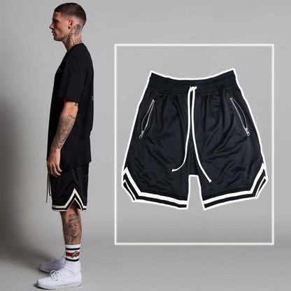 Hirigin  Men's Casual Shorts Summer New Running Fitness Fast-drying Trend Short Pants Loose Basketball Training Pants