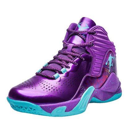 High-Top Sports Basketball Shoes Men's Fashion Street Basketball Shoes Men's Outdoor Breathable Sneakers