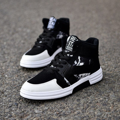 Men's Skateboarding Shoes 48 Casual High Top Walking Sneakers Sports Shoes Breathable Hip hop Shoes Street Shoes Chaussure Homme
