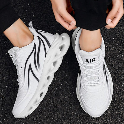 Mens Sneakers Outdoor Fashion Breathable Soft Bottom Training Shoes Lightweight Running Shoes