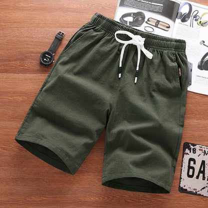 New Shorts Men Hot Sale Casual Beach Shorts Quality Bottoms Elastic Waist Fashion Brand Boardshorts Plus Size 5XL