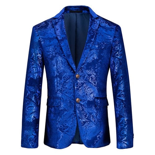 Blazer Double Breasted Suits  Latest Coat Black Blue Terno Masculino Slim Fit Tuxedo Party Jacket Wedding Suits for Men