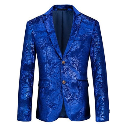 Blazer Double Breasted Suits  Latest Coat Black Blue Terno Masculino Slim Fit Tuxedo Party Jacket Wedding Suits for Men