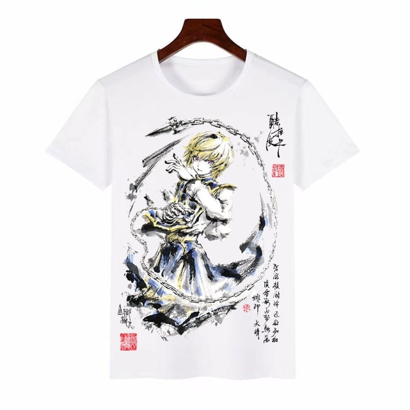 Anime hunter x hunter Mens &amp; Womens Design T Shirt GON FREECSS Milk wire Fabric T-shirt