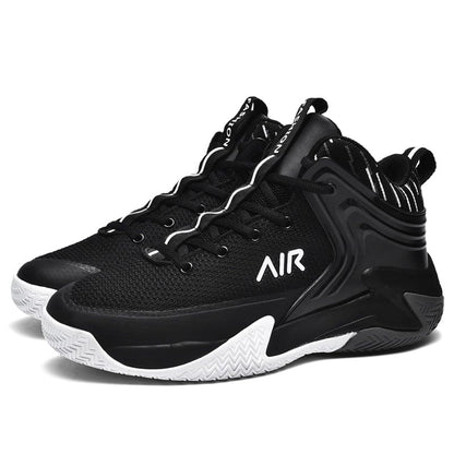 Men Basketball Shoes Breathable Cushioning Non-Slip Wearable Sports Shoes Gym Training Athletic Basketball Sneakers Women