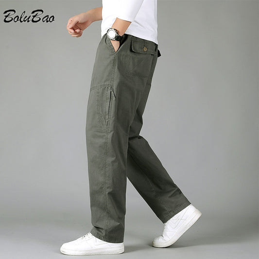 BOLUBAO 20220 NEW Men&#39;s Casual Pants High Quality Design Simple Overalls Four Seasons Trousers Men