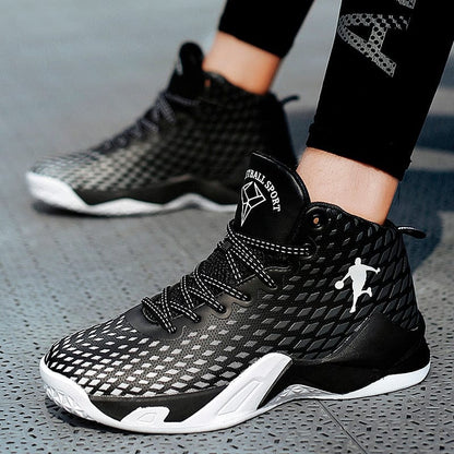 Couple Sneakers High Top Men's Basketball Shoes Fashion Women Basketball Sneakers Anti-skid Athletic Trainers Sapatillas Hombre