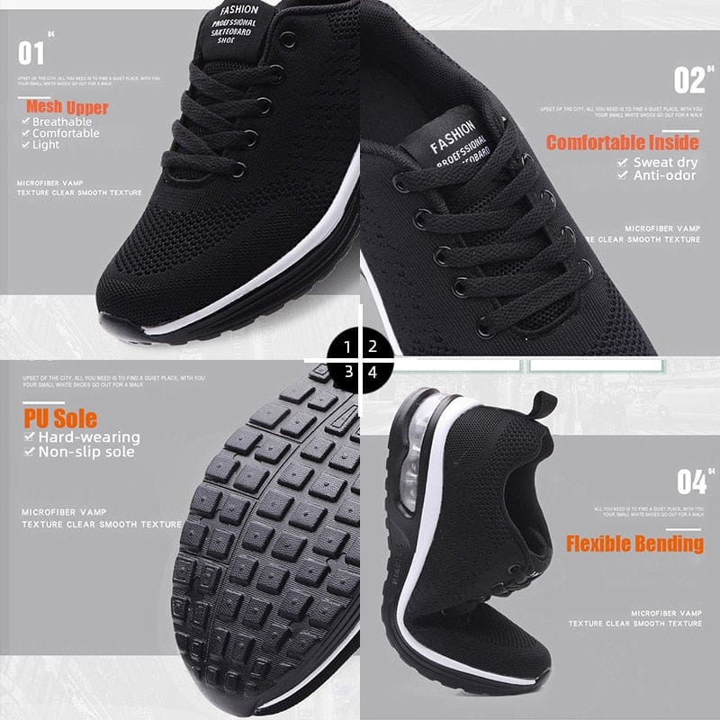 2022 NEW Air Cushion Sports Shoes Unisex Fashion Running Men Sneakers Comfortable Breathable Mesh Casual Shoes Zapatos De Hombre