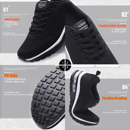NEW Air Cushion Sports Shoes Unisex Fashion Running Men Sneakers Comfortable Breathable Mesh Casual Shoes Zapatos De Hombre