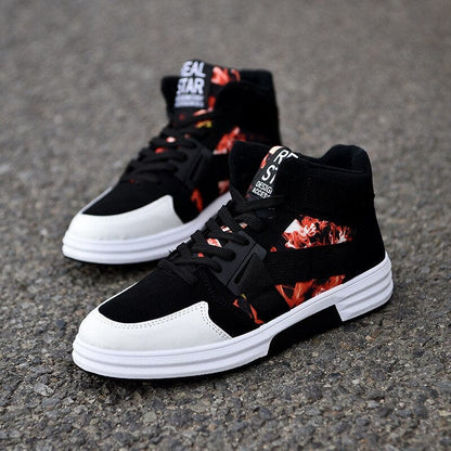 Men's Skateboarding Shoes 48 Casual High Top Walking Sneakers Sports Shoes Breathable Hip hop Shoes Street Shoes Chaussure Homme