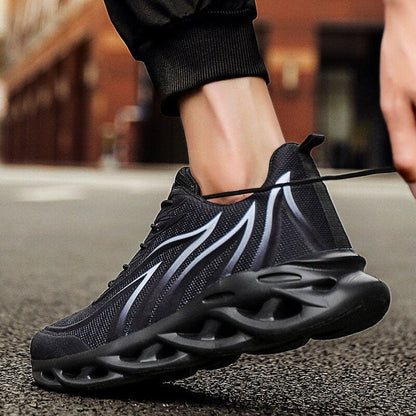 Mens Sneakers Outdoor Fashion Breathable Soft Bottom Training Shoes Lightweight Running Shoes
