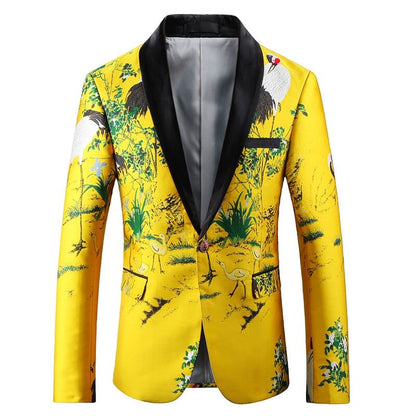 Blazer Double Breasted Suits  Latest Coat Black Blue Terno Masculino Slim Fit Tuxedo Party Jacket Wedding Suits for Men