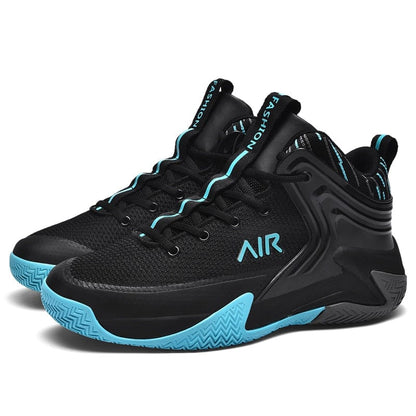 Men Basketball Shoes Breathable Cushioning Non-Slip Wearable Sports Shoes Gym Training Athletic Basketball Sneakers Women