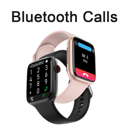 SitopWear Smart Watch  Wireless Charging Smartwatch Bluetooth Calls Watches Men Women Fitness Bracelet Custom Watch Face