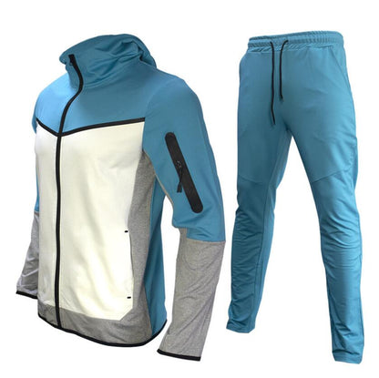 New Brand Men's Sweatsuit Tech Fleece Hoodie Cotton Stretch Training Wear Good Quality Coat Sweatpants Sport Set Clothing