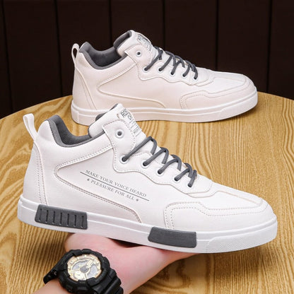 Men's Non-slip Leather Casual Shoes Formal Wear Lightweight Men's Shoes Fashion Trend Outdoor Walking Shoes