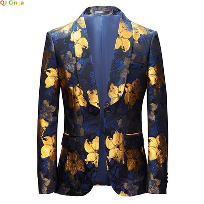 Blazer Double Breasted Suits  Latest Coat Black Blue Terno Masculino Slim Fit Tuxedo Party Jacket Wedding Suits for Men