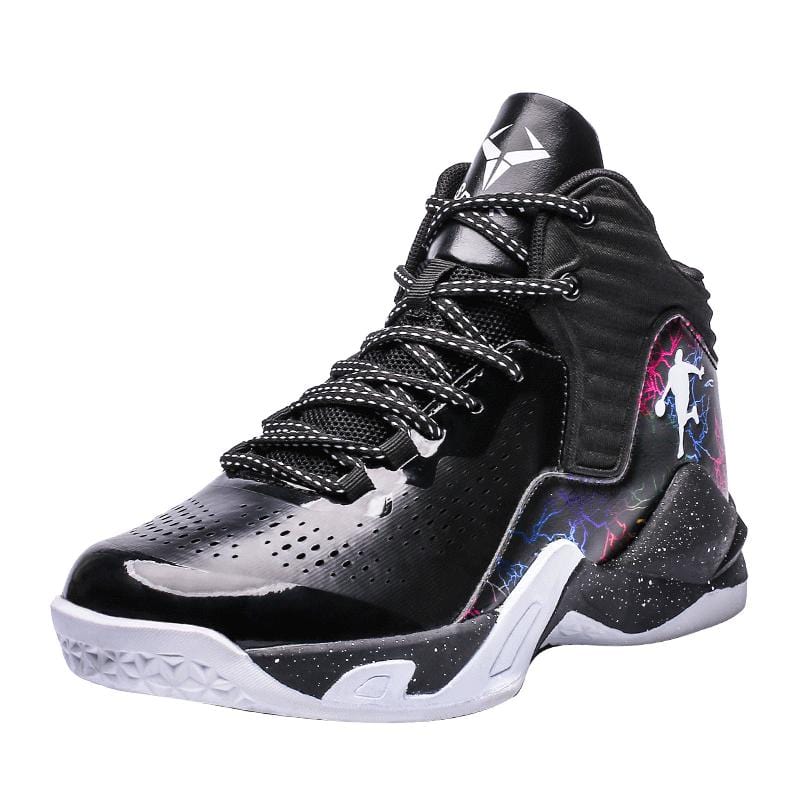 High-Top Sports Basketball Shoes Men&#39;s Fashion Street Basketball Shoes Men&#39;s Outdoor Breathable Sneakers