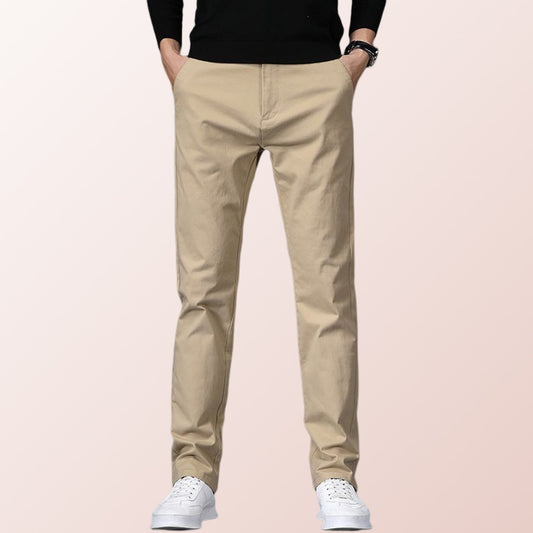 98% Cotton Men&#39;s Chinos &amp; Casual Pants, Khaki Pants, Loose Straight , Streetwear Men ,Twill Pants,  Tall Men STRAIGHT Trousers