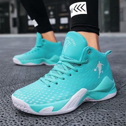 Couple Sneakers High Top Men's Basketball Shoes Fashion Women Basketball Sneakers Anti-skid Athletic Trainers Sapatillas Hombre