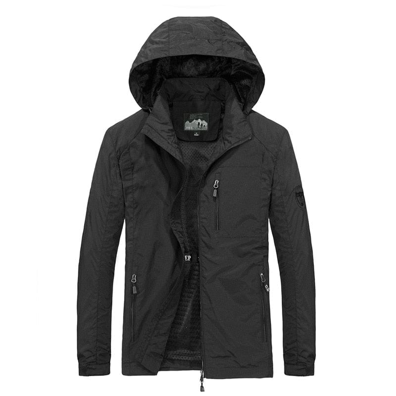 Men's Windbreaker Jackets Waterproof Windshield Jacket Men Military Hooded Water Proof Wind Breaker Casual Coat Male  Autumn