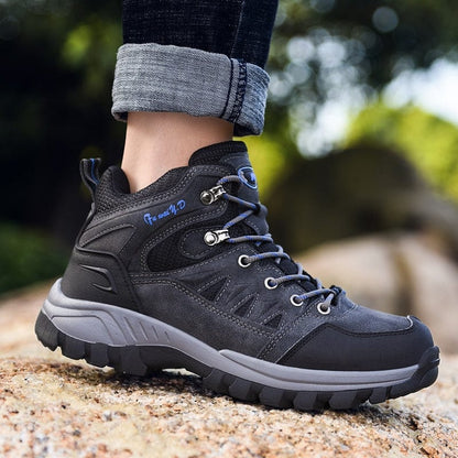 Men's Outdoor Hiking Shoes Mountaineer Climbing Sneakers  Tactical Hiking Shoes Men Camping Walking Boots zapatos