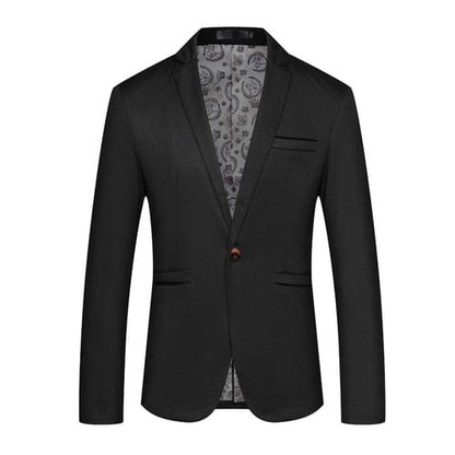 Men Black Blazer  Mens Casual Business Cotton Slim Fit Red Suit jacket Men Plus Size 4XL5XL Blazer Masculino