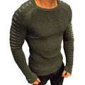 Autumn Winter Sweater Men  New Arrival Casual Pullover Men Long Sleeve O-Neck Patchwork Knitted Men Sweaters Streetwear