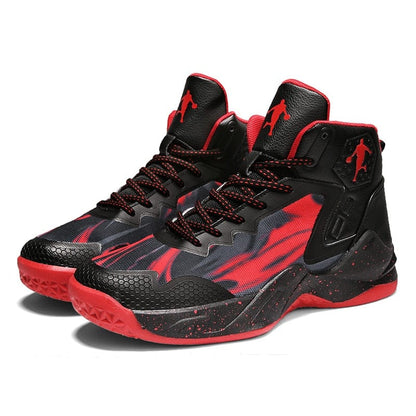 Men Basketball Shoes Breathable Cushioning Non-Slip Wearable Sports Shoes Gym Training Athletic Basketball Sneakers Women