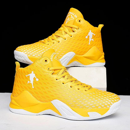 Couple Sneakers High Top Men's Basketball Shoes Fashion Women Basketball Sneakers Anti-skid Athletic Trainers Sapatillas Hombre
