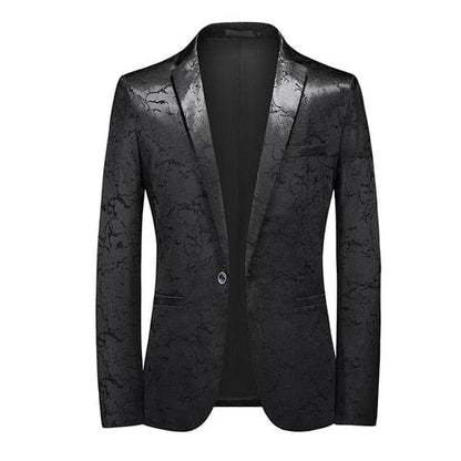 Fashion New Men's Casual Boutique Business Personalized Printing Slim Fit Suit Coat Blazers Jacket Dress Big Size 6XL
