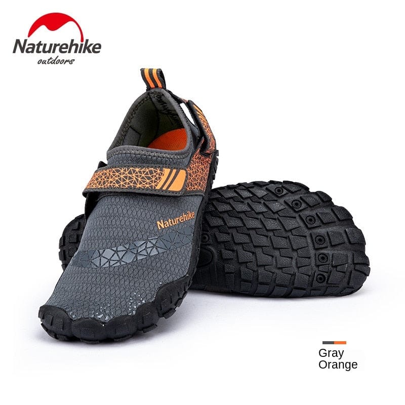 Naturehike Anti-alunecare Wading Upstream Pantofi de plajă Talpă din cauciuc îngroșată Anti-alunecare Rezistent la uzură Pantof cu design cu orificii de scurgere inferioară