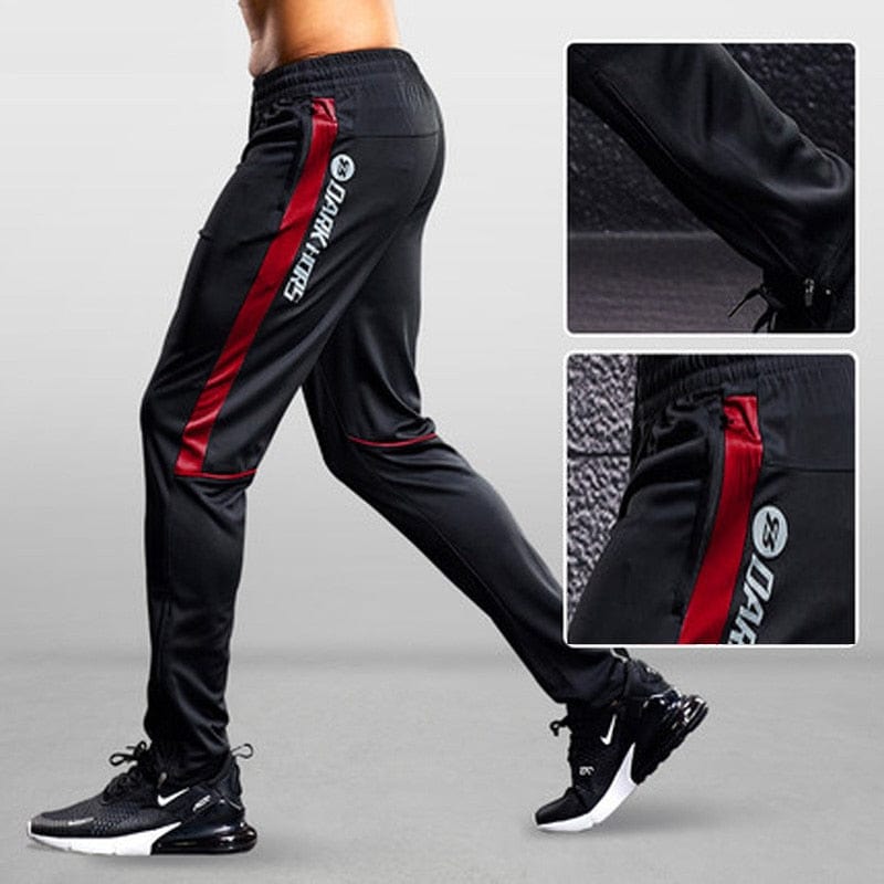 Pantaloni de sport Pantaloni de alergare pentru bărbați, cu buzunare cu fermoar Pantaloni de antrenament și de jogging pentru bărbați, îmbrăcăminte sport ocazională, pantaloni pentru bărbați