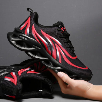 Mens Sneakers Outdoor Fashion Breathable Soft Bottom Training Shoes Lightweight Running Shoes