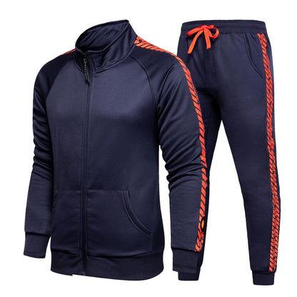 Military Tracksuit Men Autumn Casual Set Male Streetwear Joggers Hooded Jackets + Pants 2 Piece Sets Army Green Sportsuits