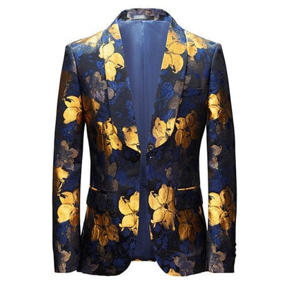 Blazer Double Breasted Suits  Latest Coat Black Blue Terno Masculino Slim Fit Tuxedo Party Jacket Wedding Suits for Men