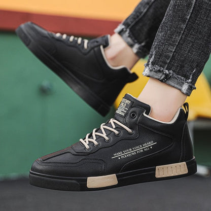 Men's Non-slip Leather Casual Shoes Formal Wear Lightweight Men's Shoes Fashion Trend Outdoor Walking Shoes
