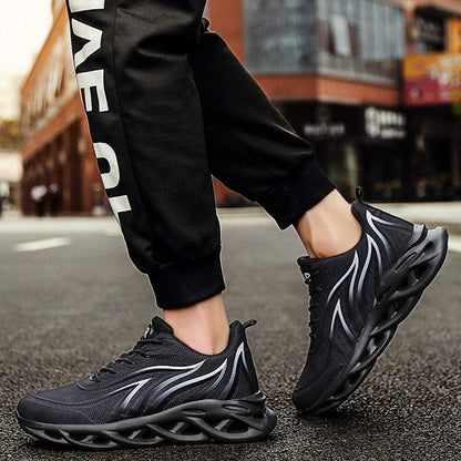Mens Sneakers Outdoor Fashion Breathable Soft Bottom Training Shoes Lightweight Running Shoes