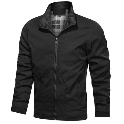 Men Fashion Jacket Men New Casual Windbreaker Bomber Jacket Coats Men  Spring Autumn Outdoor Waterproof Slim Jackets Mens