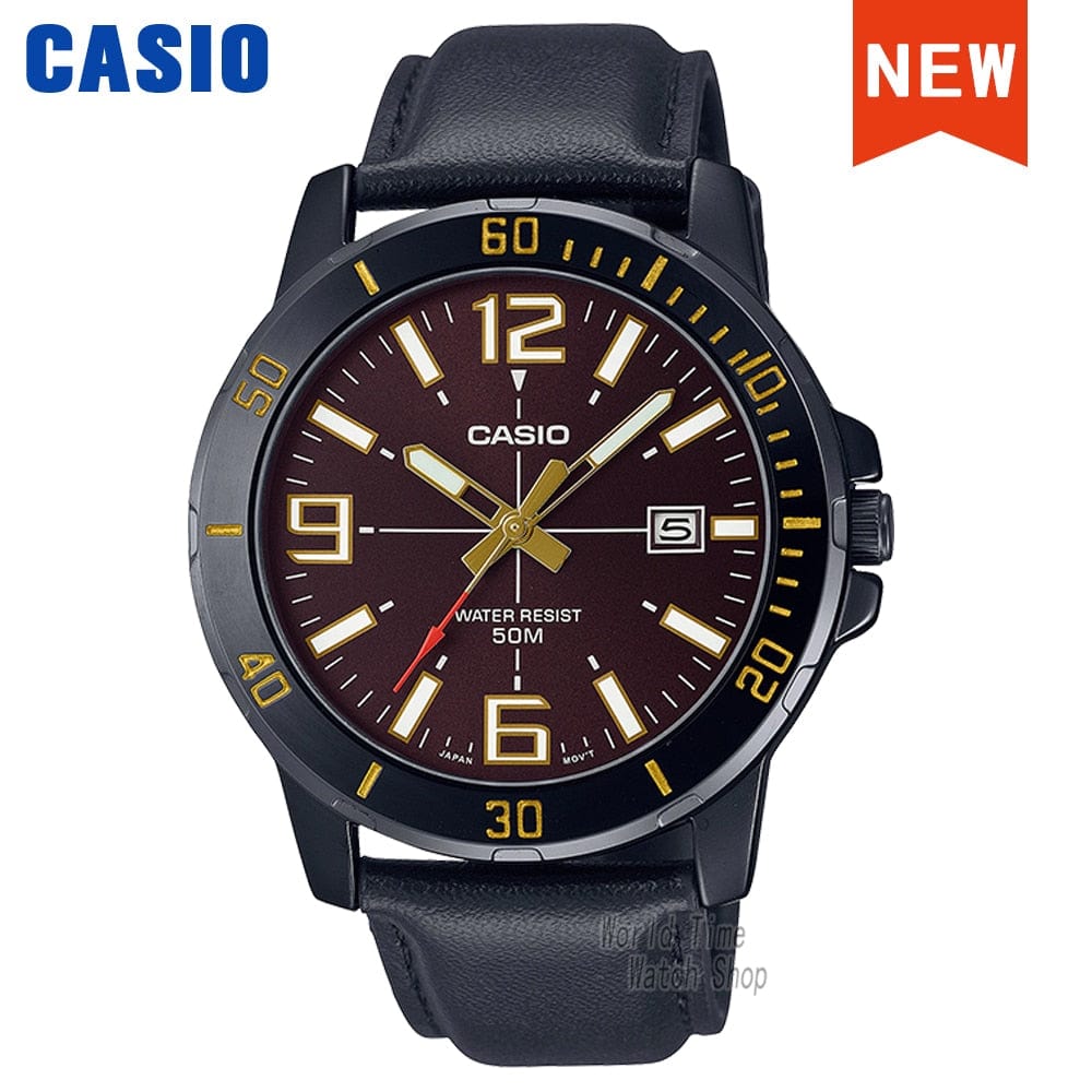 Casio ceas de mână ceas de mână quartz de lux Sport Business 50m Ceas de bărbați rezistent la apă Luminous Sport Ceas militar relogio masculino