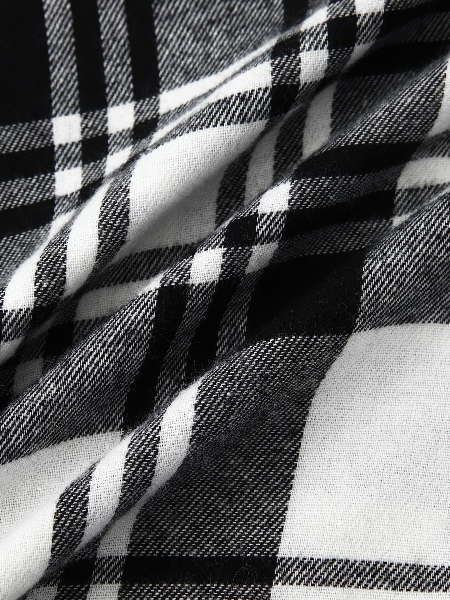 One Size Smaller,  Flannel Loose Shirt For Men Plaid Long Sleeve Casual Button-Down Shirts With Hood Christmas Gifts