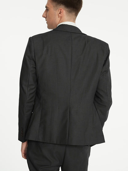 Men's Gentlemen Suits With Slim Fit Blazer & Double Breasted Vest & Pants Set For Wedding Formal Business Party