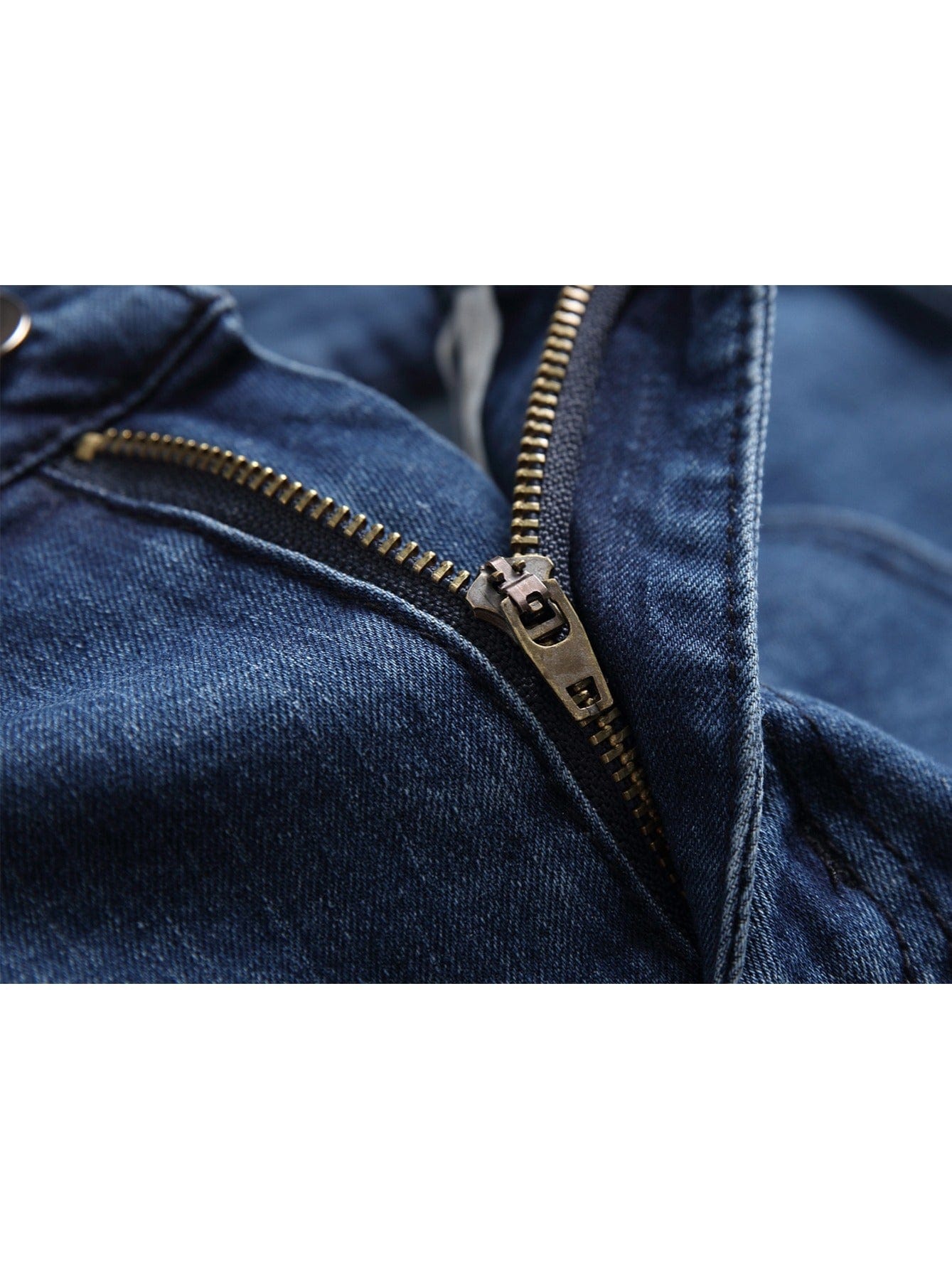 Men's Ripped Skinny Denim Trousers