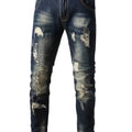 Men's Casual Vintage Ripped Jeans Christmas Gifts