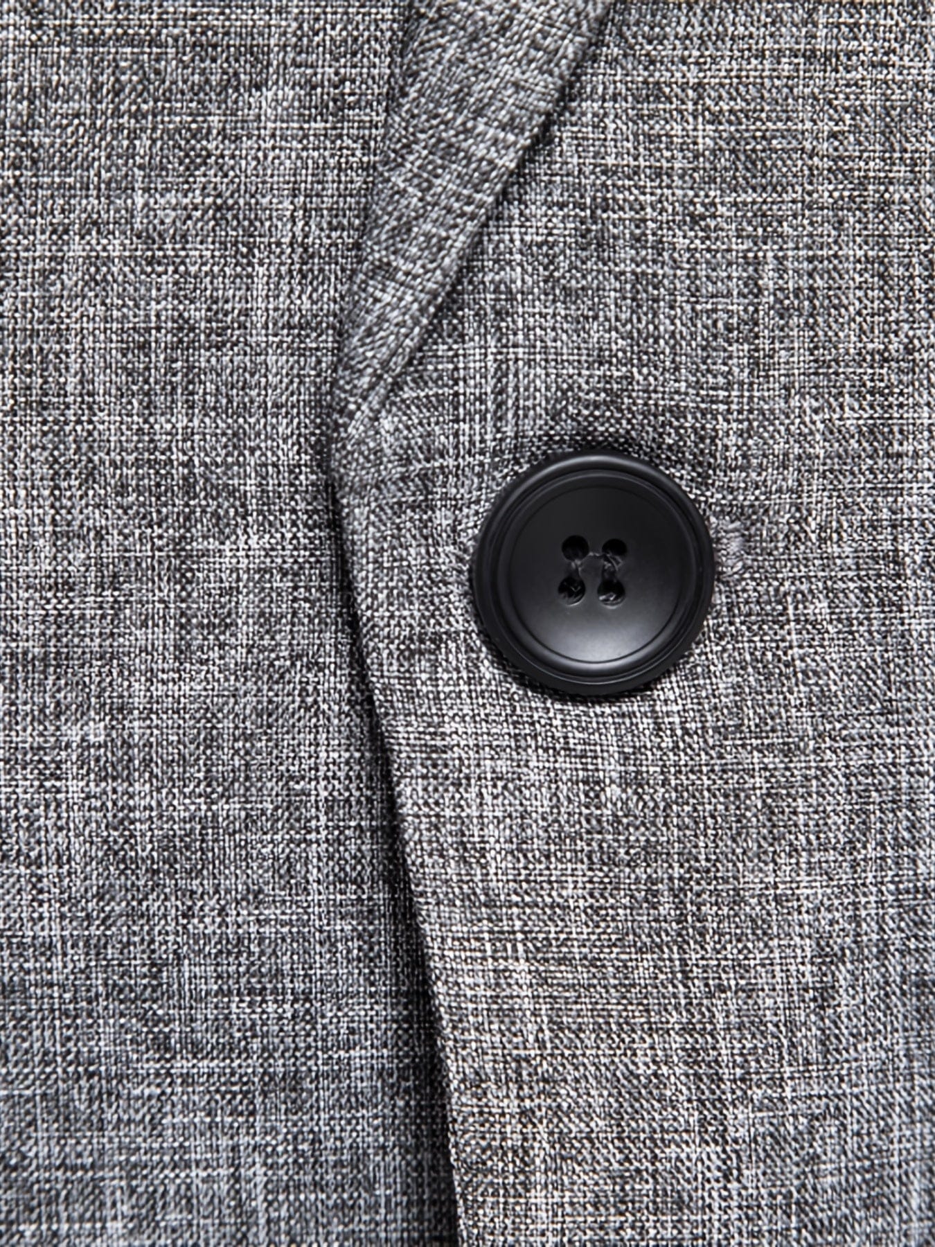 Men's Casual Grey Blazer Suit With One Button