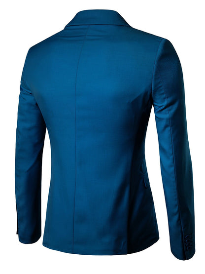 Men's Casual Sport Coat, 1 Button Suit Blazer Slim Fit Daily Lightweight Jackets